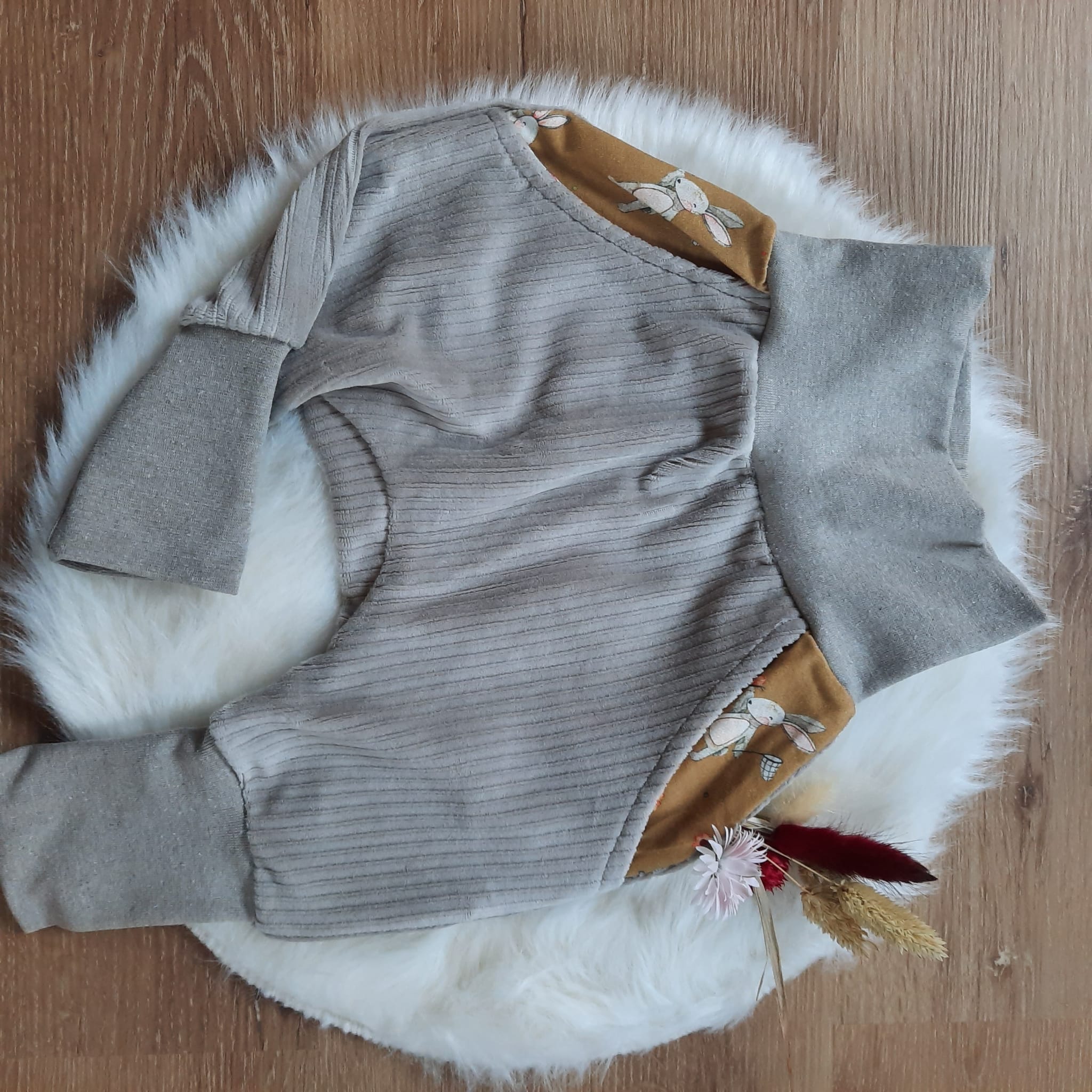 Set "Hase" - Hose, T-Shirt, Tuch, Mütze